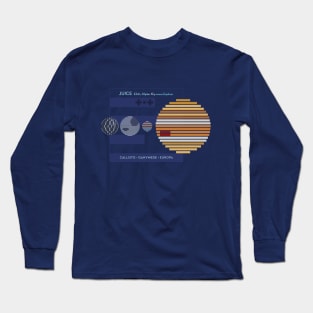 Space Exploration JUICE Jupiter ICy Moons Explorer, variation Long Sleeve T-Shirt